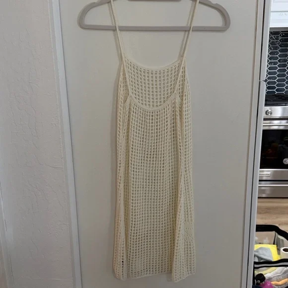 Tiger Mist Ivory Crochet Dress | M - Picture 2 of 7